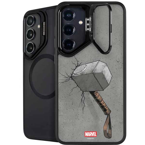 Marvel Thor Thor’s Hammer Mjolnir Galaxy S24 FE Kickstand Case